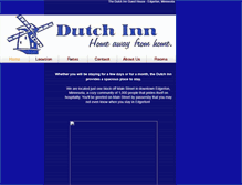 Tablet Screenshot of dutchinnmn.com